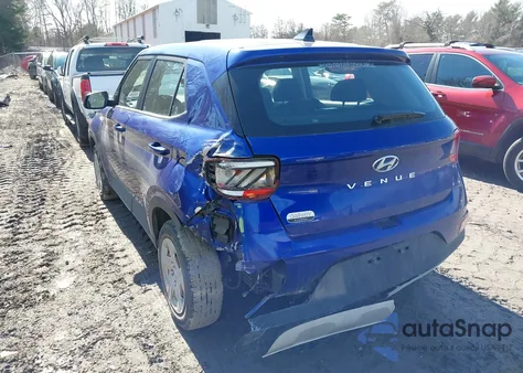 2020 Hyundai Venue Se z USA, uszkodzony, nr VIN KMHRB8A36LU020187